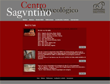 Tablet Screenshot of centroarqueologicosaguntino.es